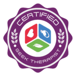 Geek Therapy certified geek therapist purple 01